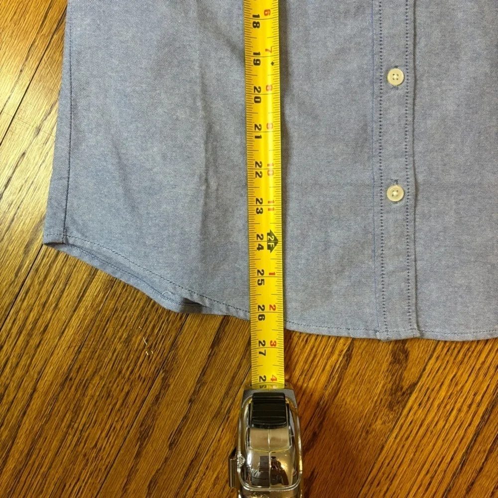 NWT Women’s J.Crew denim long sleeve button down shirt. Size: xs